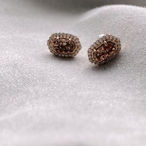 Kendra Scott Gold Druzzy Gold Studs